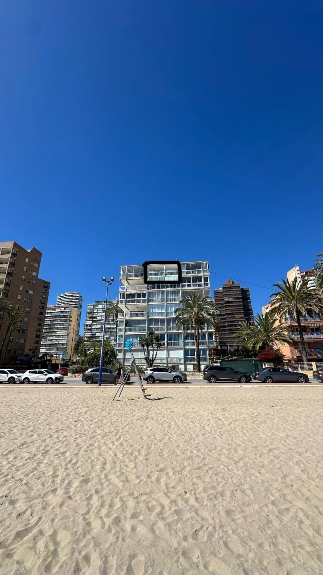 Esmeralda, Benidorm Beachfront Poniente, 1St Line Frontal Seaview, Ocean Terrace Exterior photo
