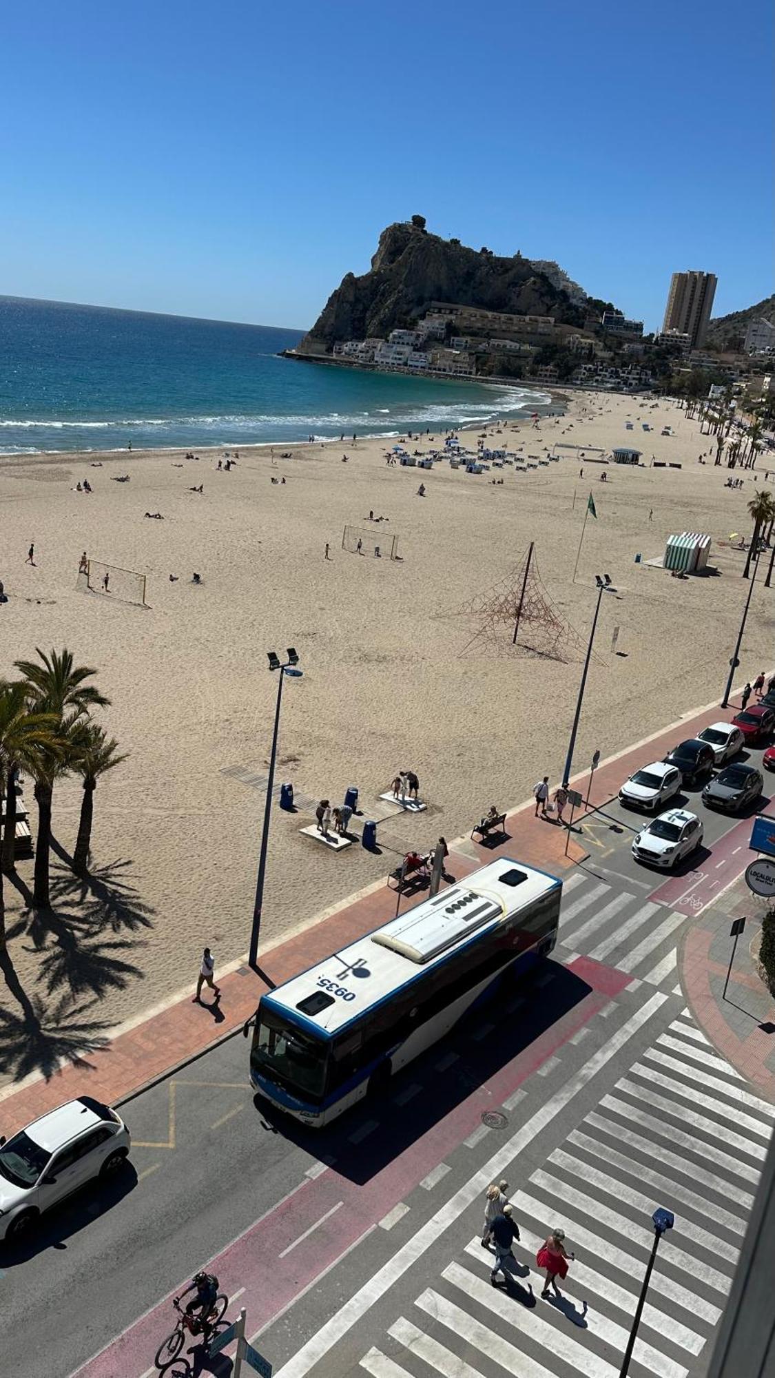 Esmeralda, Benidorm Beachfront Poniente, 1St Line Frontal Seaview, Ocean Terrace Exterior photo