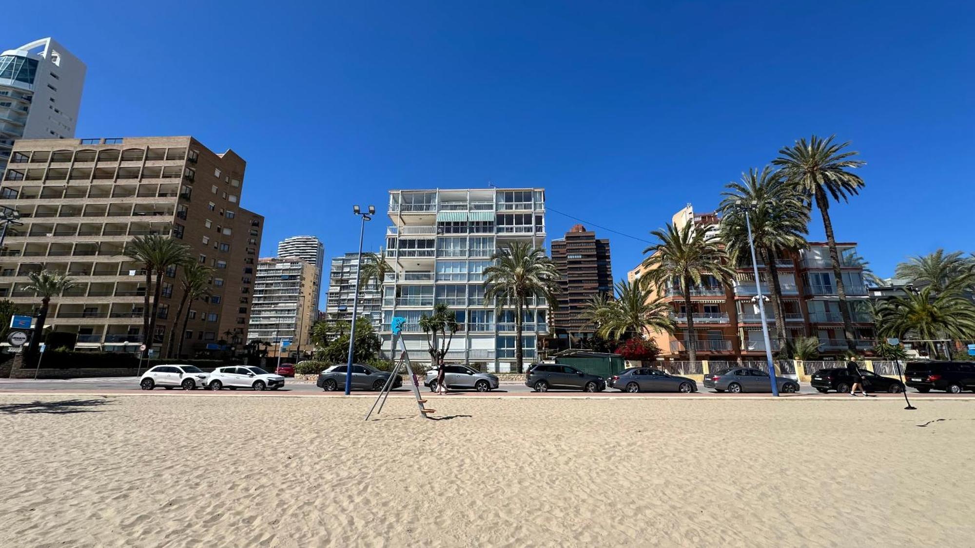 Esmeralda, Benidorm Beachfront Poniente, 1St Line Frontal Seaview, Ocean Terrace Exterior photo
